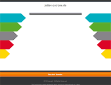 Tablet Screenshot of jettec-patrone.de